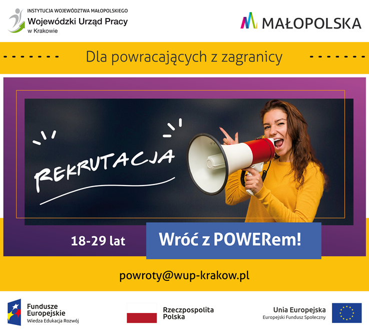 plakat projektu Wróć z Powerem