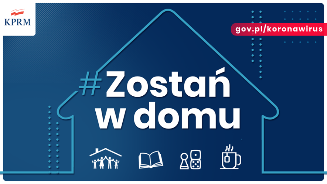 ilustracja #zostańwdomu